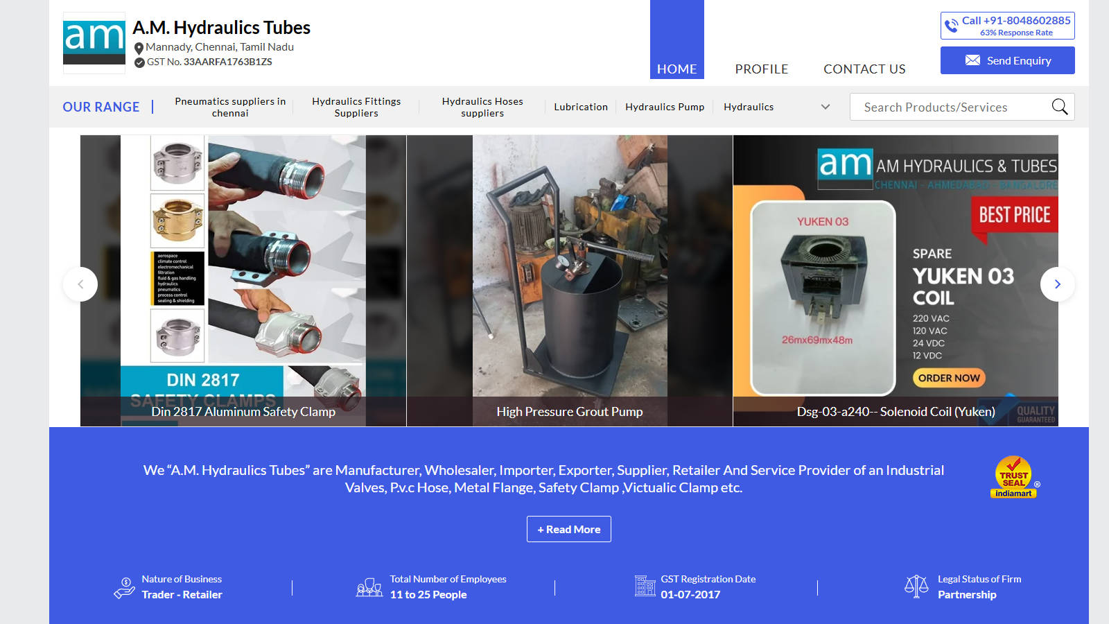 3. A.M. Hydraulics Tubes