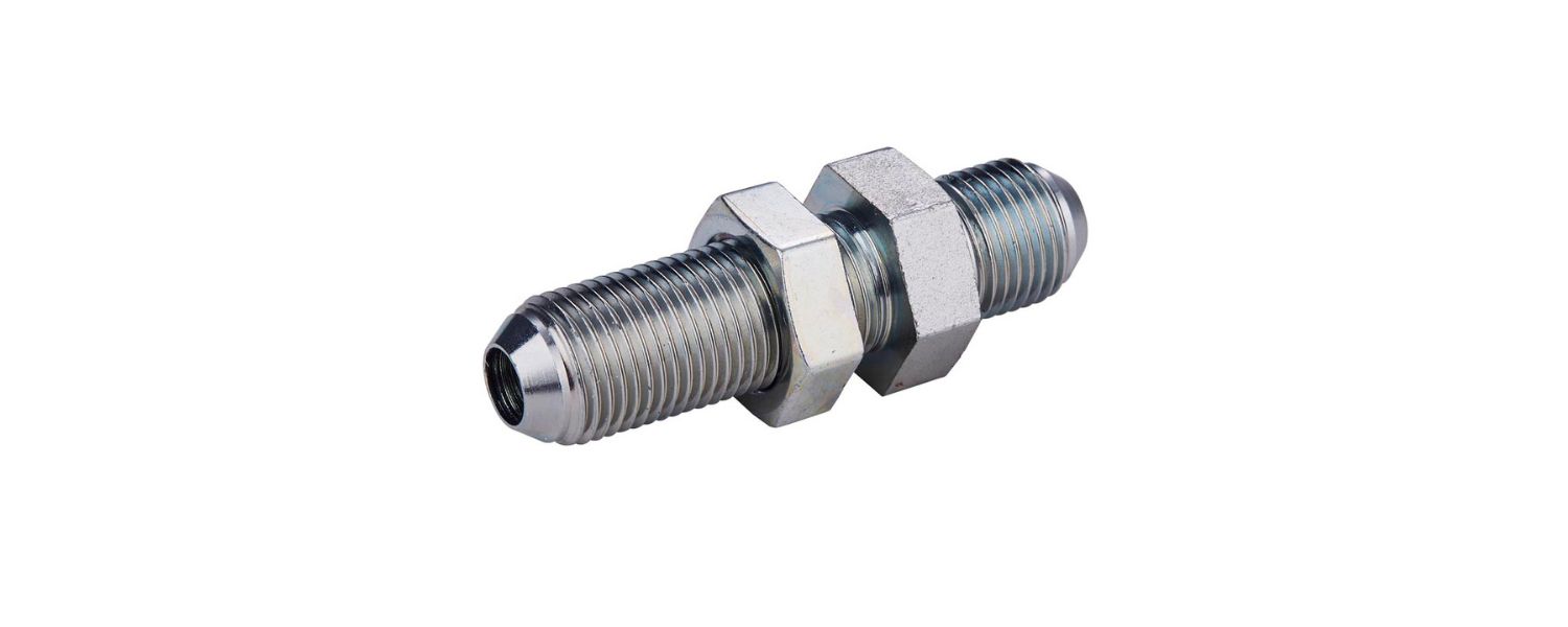 6Q-LN Metric Male 74° Cone Bulkhead